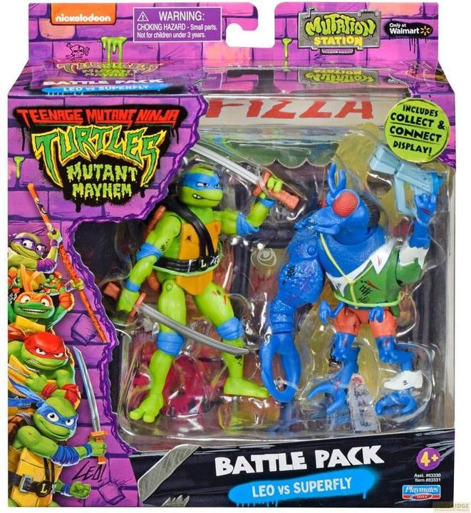 Produktbild Playmates Leonardo Vs Super Fly