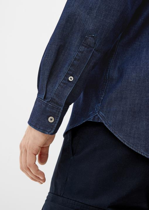 Produktbild s.Oliver Hemd Regular: Leichtes Jeanshemd (L)