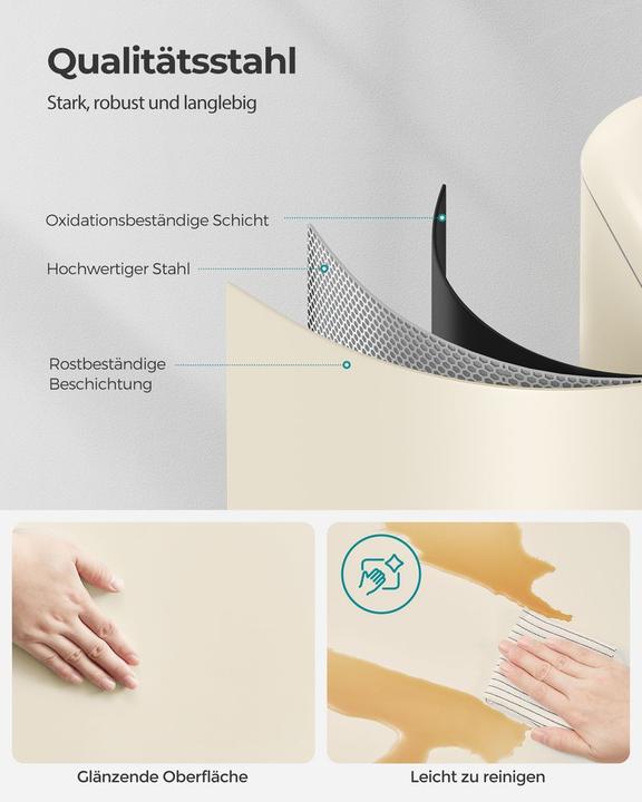 Image du produit Songmics Poubelle (30 l)