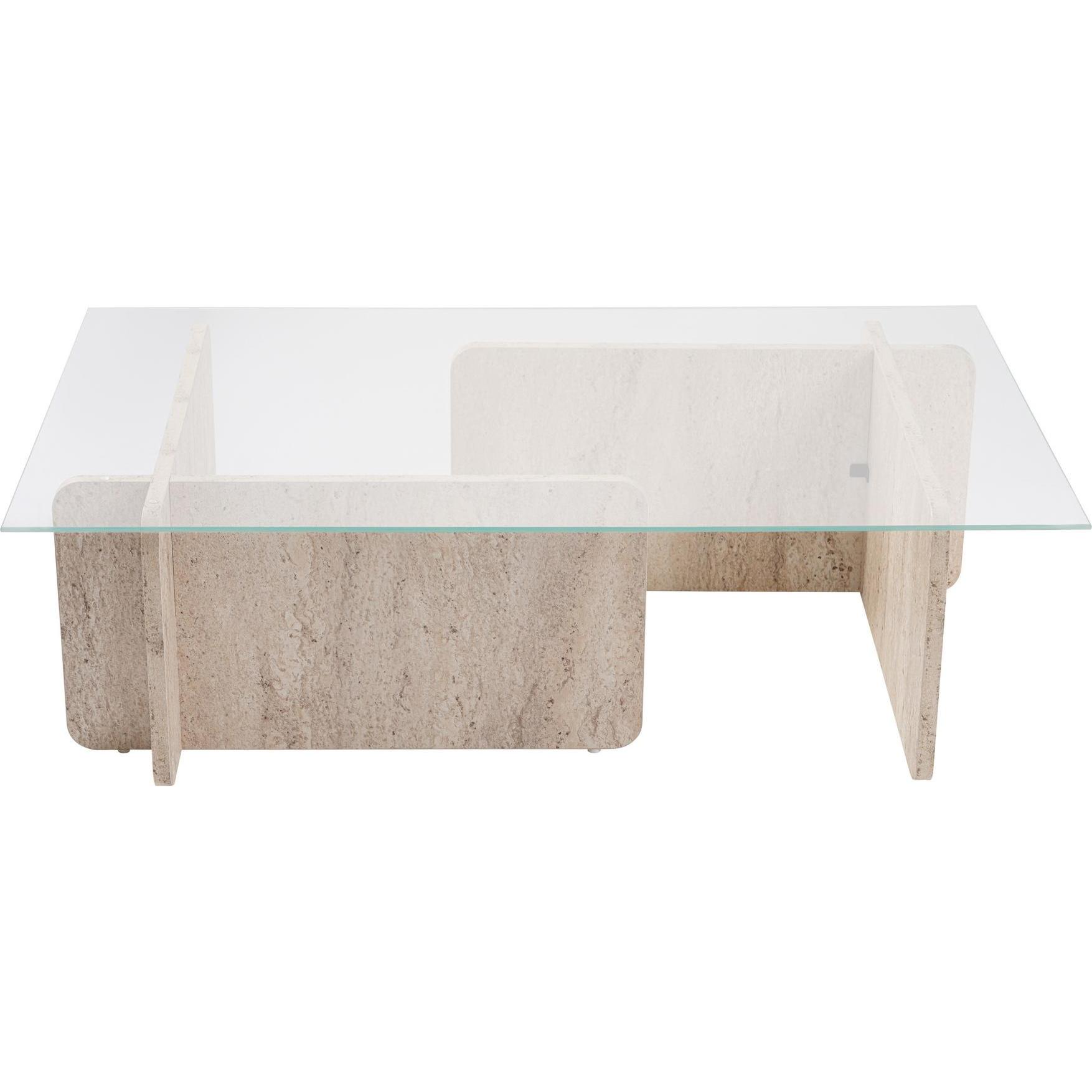 Skye Decor, Couchtisch + Beistelltisch, Vetrino (105 x 30 x 65 cm)