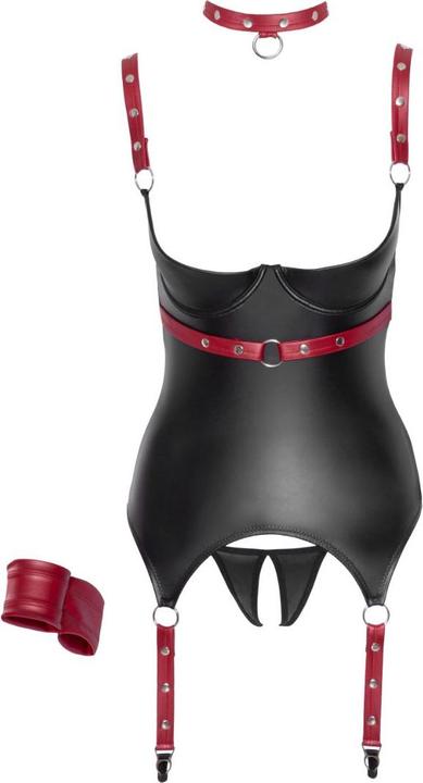 Actual product image Cottelli Collection Basque black/red L (L)