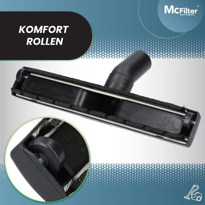 Actual product image Mc Filter Universal Hartbodendüse für Staubsauger (32-35mm)