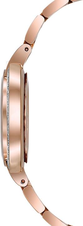 Actual product image Bulova Rubaiyat 98R248 Horloge - Staal - Roskleurig - 35 mm (Analogue wristwatch, 35 mm)