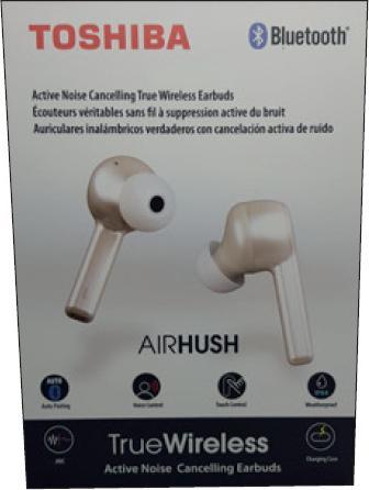 Image du produit Toshiba Airhush RZE-BT1050E blanc (ANC, 4 h, Sans fil)