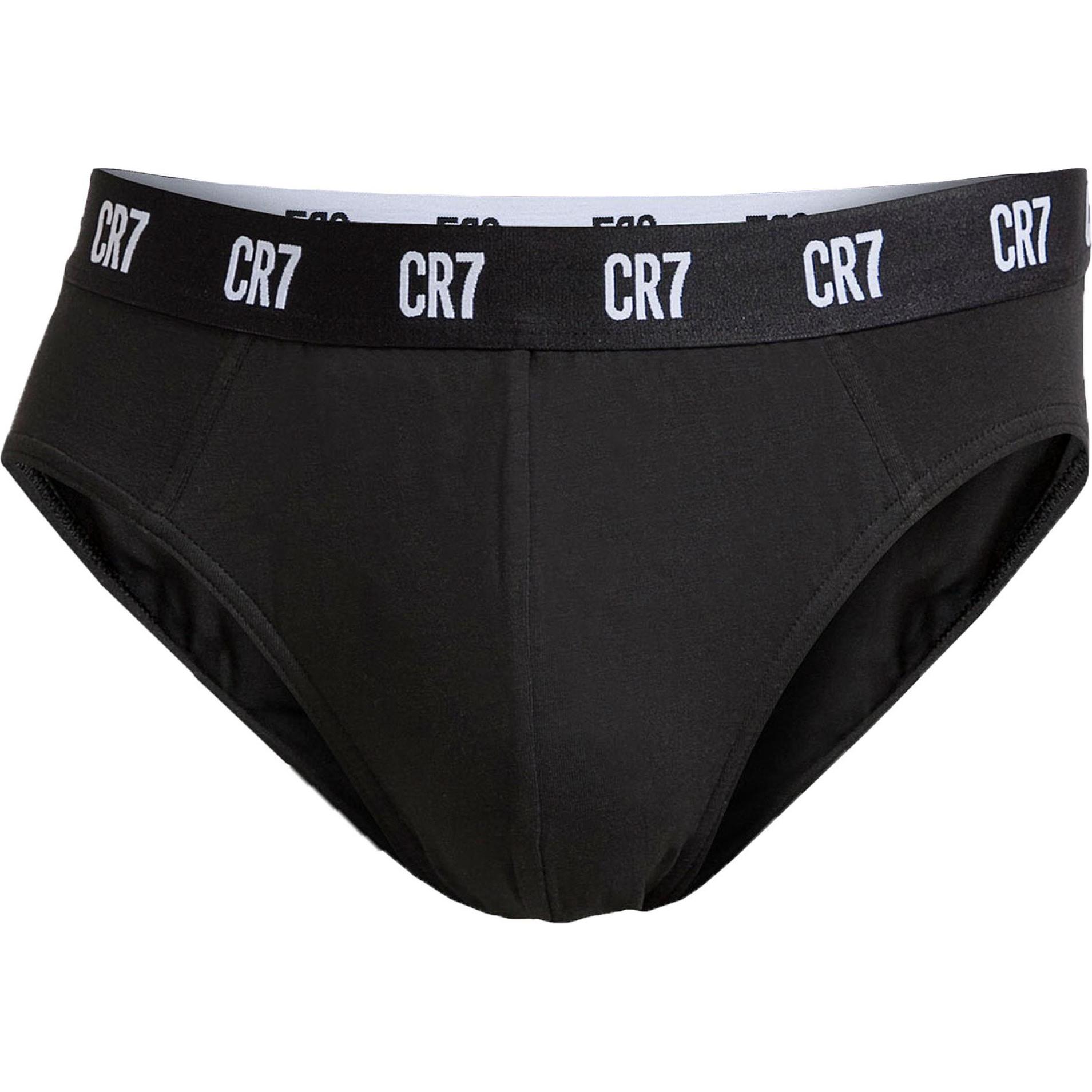 Thumbnail - CR7, Herren, Unterhosen, Trunks 3-Pack, Schwarz, (M, 3er Pack)