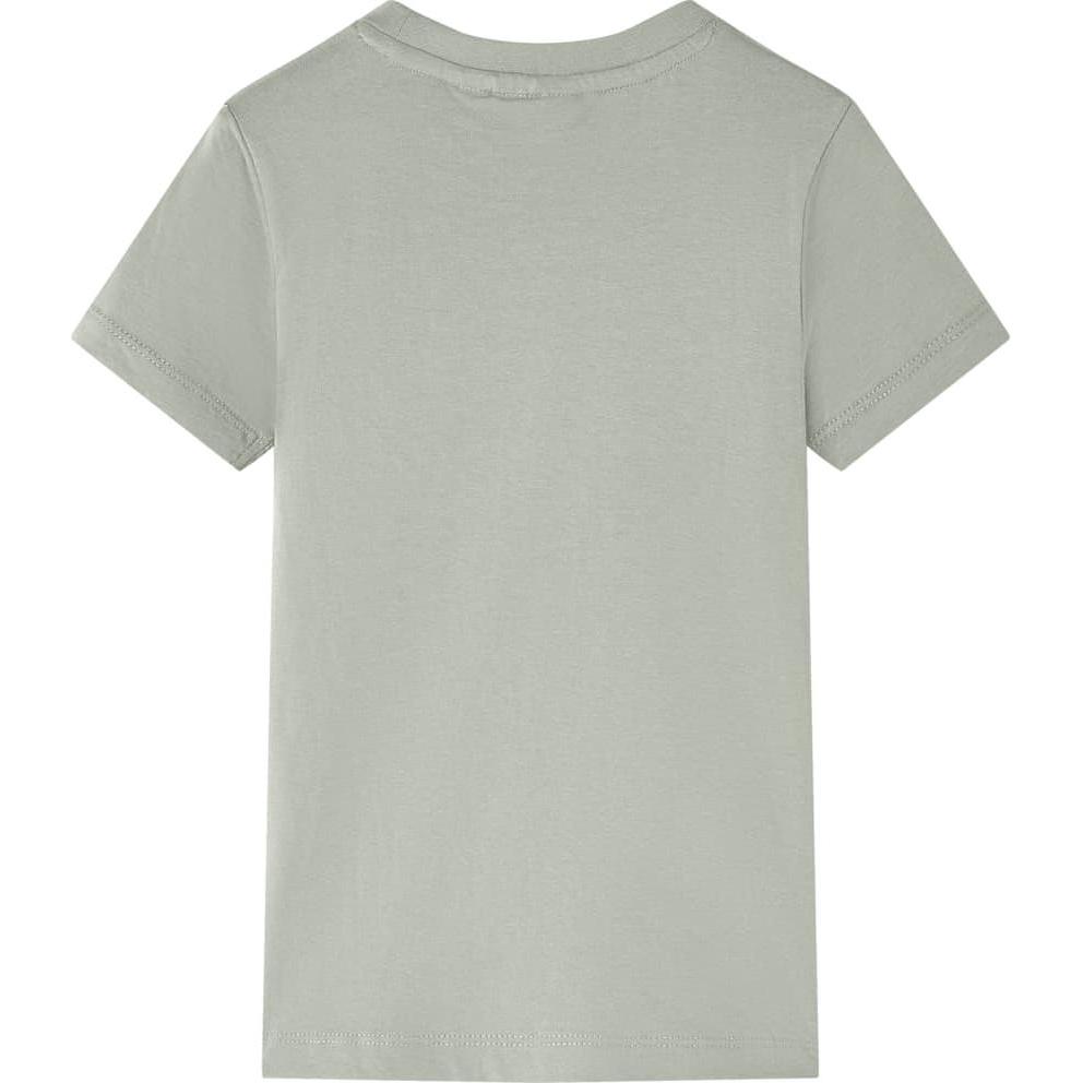 Thumbnail - VidaXL, Jungen, Shirt, Kinder-T-Shirt Helles Khaki 128,Material: 100, Grün, (128)