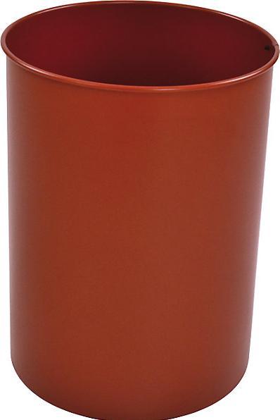 Produktbild kaiserkraft Papierkorb, Metall, rund (30 l)