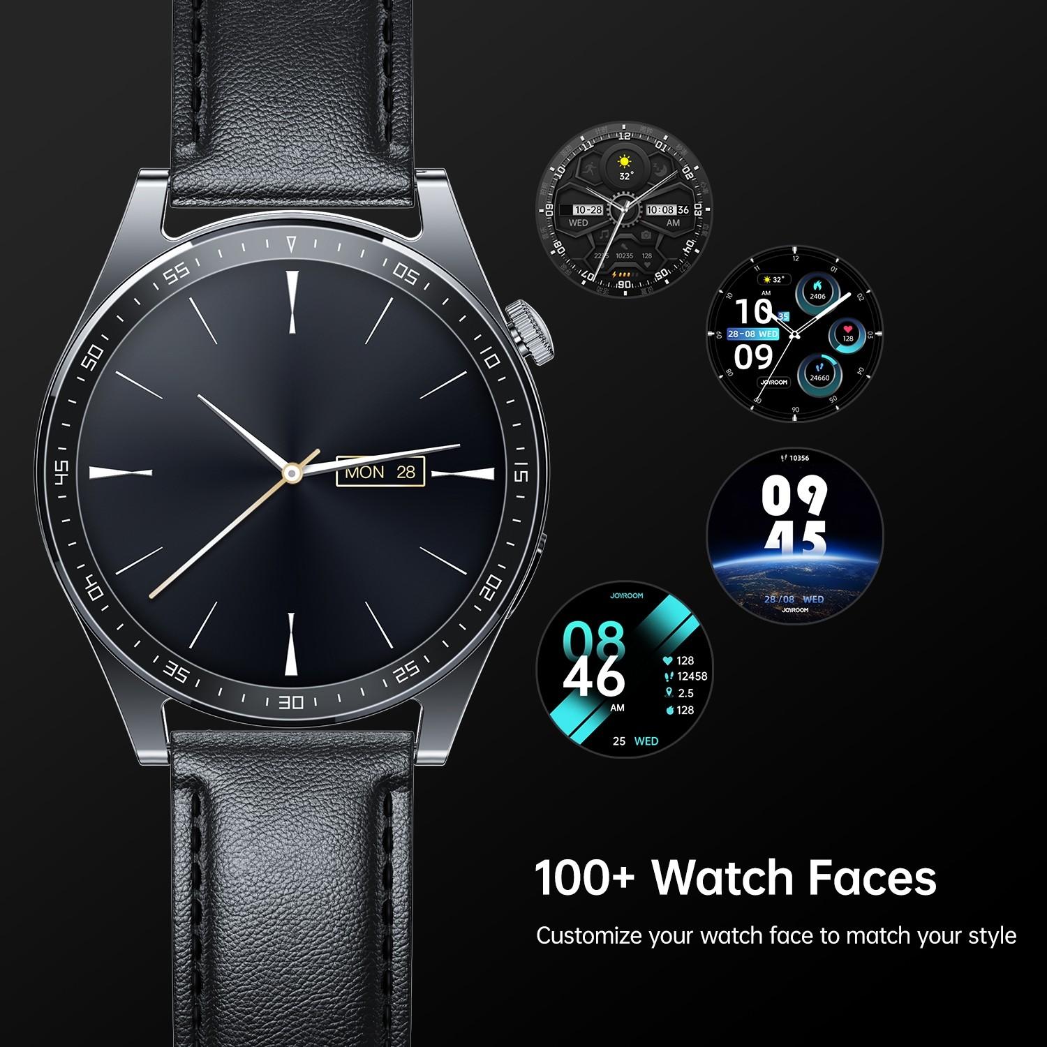 Thumbnail - Joyroom FC2 Classic Series Call Answering Smartwatch IP68 Black (JR-FC2) (47 mm), Smartwatch