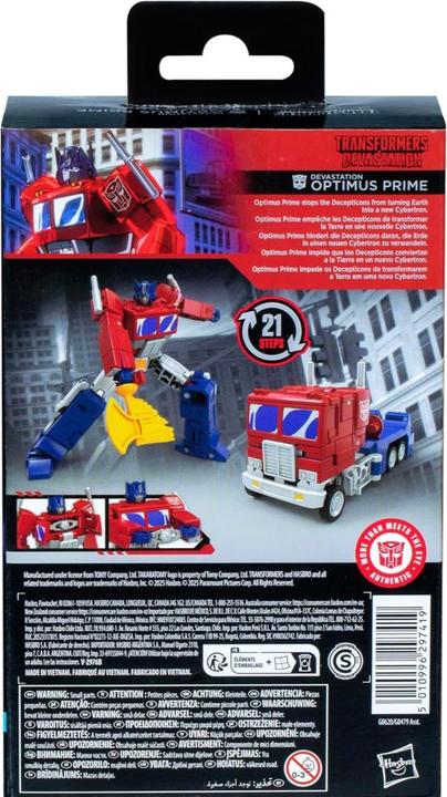 Image du produit Transformers Transformers Devastation Studio Series Optimus Prime