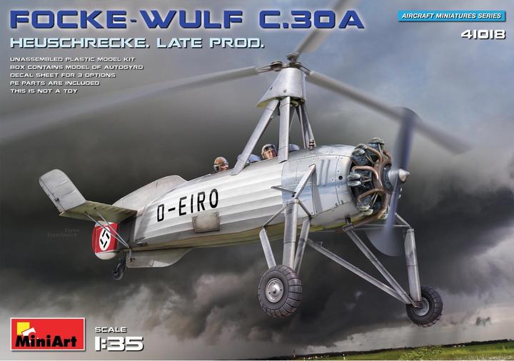 Produktbild Mini art Focke-Wulf FW C.30A Heuschrecke. Late Prod