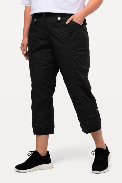 Produktbild Ulla Popken 7/8-Cargohose, Krempelriegel, Komfortbund (56)