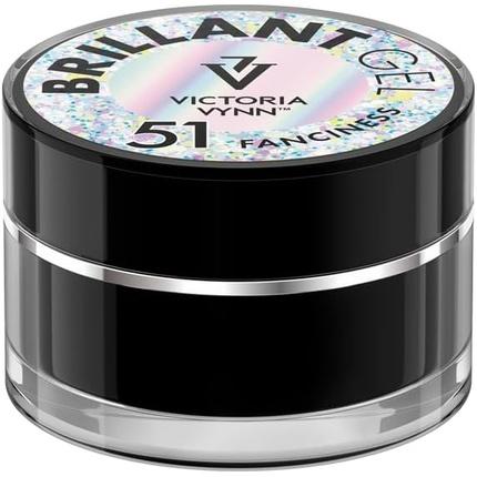 Produktbild Visconti Di Modrone Victoria Vynn Brilliant Gel Polish Nail Art Decoration Glitter Sparkle UV LED 5g 51 Fanciness (51 Fanciness, Gel-Effekt Nagellack)