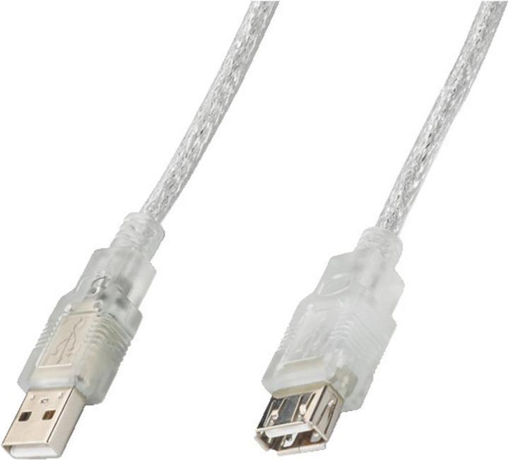 Produktbild Monacor USB-Verbindungskabel (0.30 m, USB 2.0)