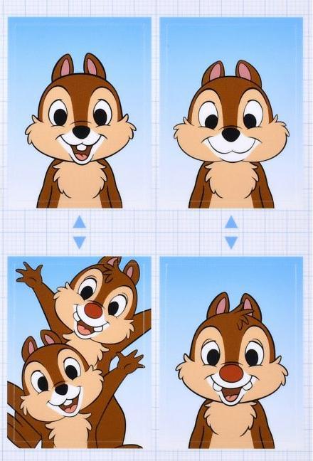 Produktbild Disney Chip & Dale Fotoaufkleber Sticker Collection