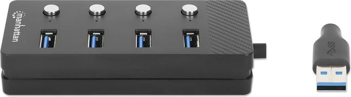 Actual product image Manhattan 4-port USB 3.0 Type-A hub (USB-A, 4 ports)
