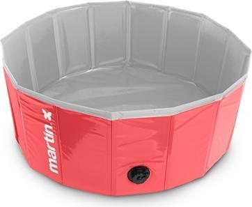 Produktbild Martin Hondenzwembad Rood - 80X80X20 Cm (Hundepool)