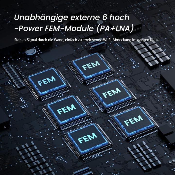 Actual product image Tenda Nova system Mesh MX15 Pro (3pack)