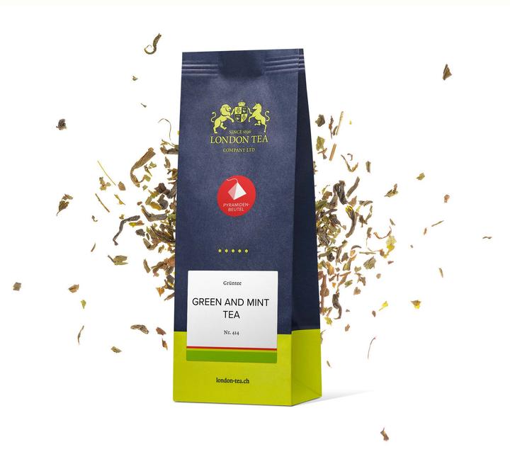 Produktbild London Tea Green and Mint Tea Bio (50 g)
