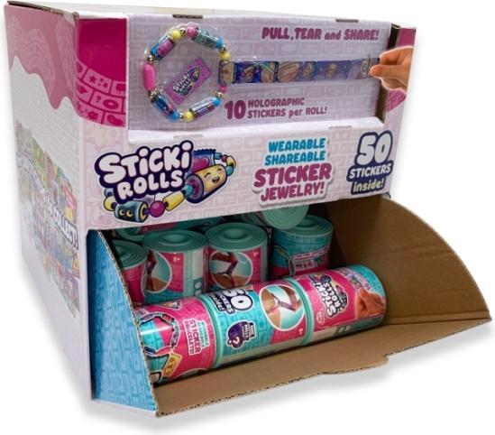 Sky Castle Sticki Rolls Sticki Band Capsule, ast 7, CDU