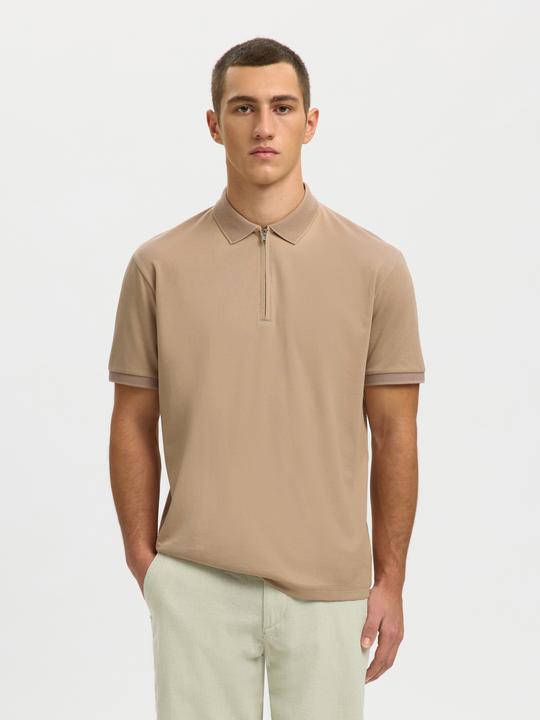 Produktbild Selected Slhfave Zip Ss Polo Noos (S)