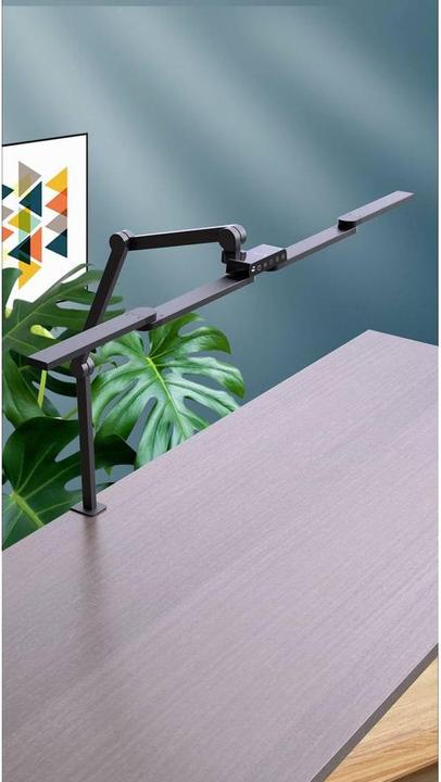 Actual product image Renkforce RF-6332582 LED-Klemmleuchte LED Schwarz (900 lm)