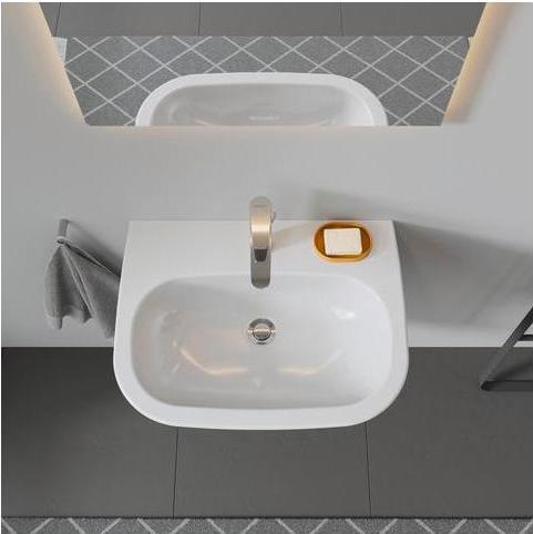 Image du produit Duravit Plan de toilette D-Code 60 cm blanc 2310600000 (460 mm, 600 mm)