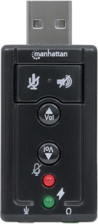 Immagine prodotto Manhattan Adattatore audio 3-D (USB 2.0)
