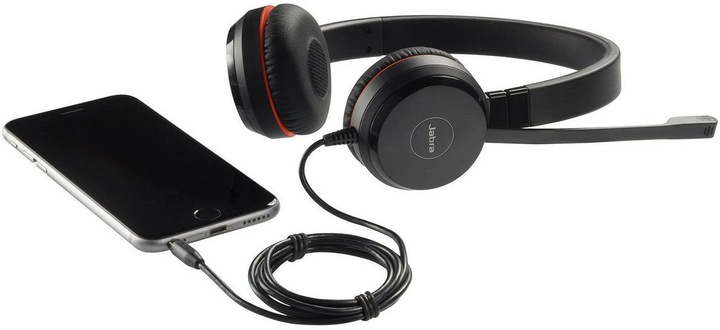 Actual product image Jabra Evolve 30 II Duo UC (Cable, USB-A)