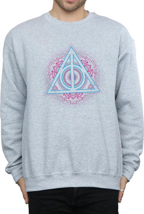 Immagine prodotto Neon Deathly Hallows Felpa Uomo (XL)