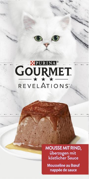 Produktbild Gourmet Mousse mit Rind (Adult, 2 Stk., 114 g)
