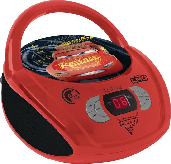 Actual product image Lexibook RCD108DC Radio CD Player Disney Cars