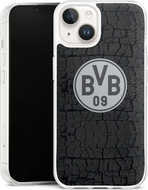 Produktbild DeinDesign Silikon Hülle für Apple iPhone 14 Handyhülle Case Smartphone Schutzhülle BVB Borussia Dortmund (Apple iPhone 14)