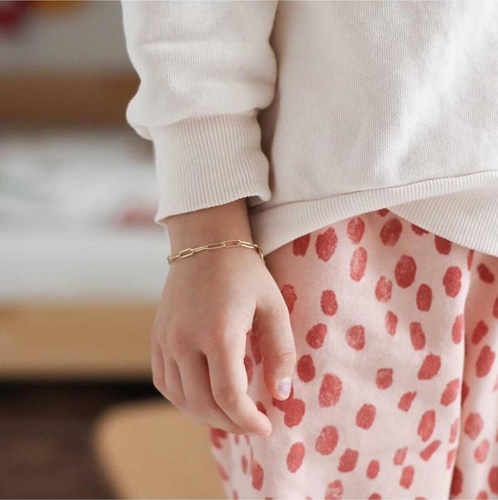 Immagine prodotto Cool Time Kids Kinderarmband (17 cm, Acciaio inox IP oro)