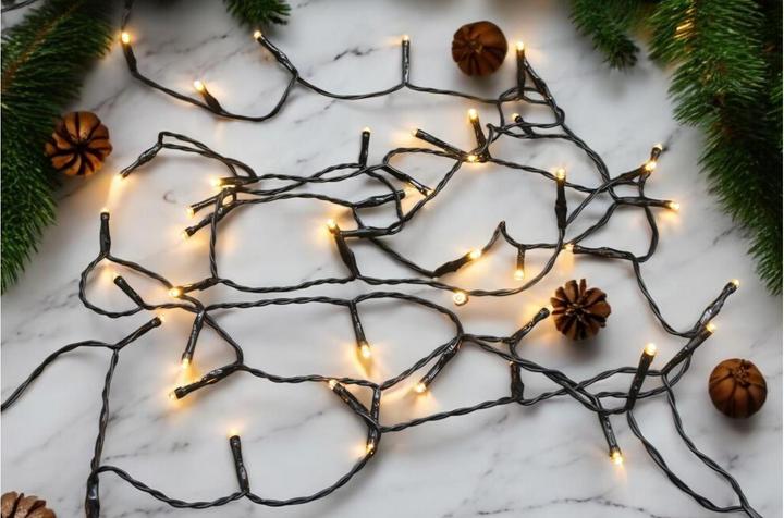 Actual product image GuGus LED outdoor light chain 100 LED warm white light Length 7.5m (7.50 m)
