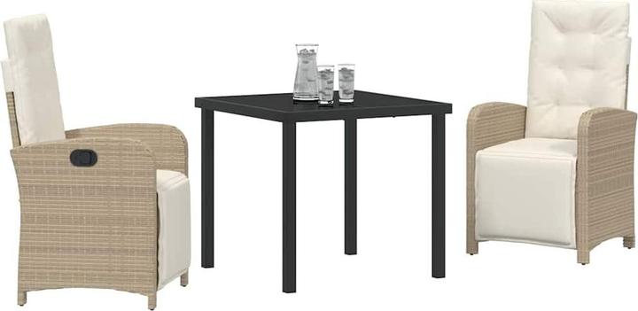 Produktbild vidaXL Gartentischset (80 x 80 x 73 cm)