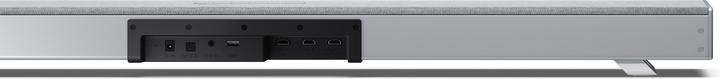 Produktbild Sharp Speakers HT-SBW53121(SL) Q 3.1.2 Dolby Atmos/ DTS:X Soundbar with Wireless Subwoofer, Silver | (182 W, 3.1.2 Kanal)