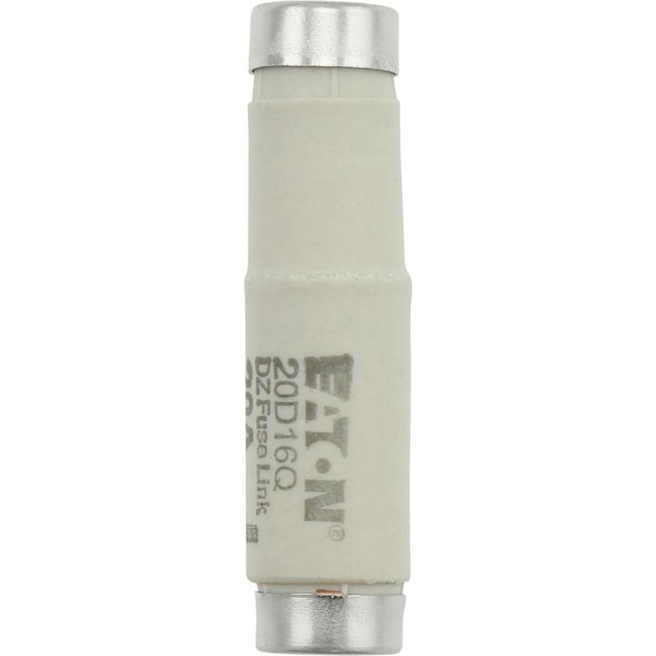 10x Eaton, Sicherung, Sicherungseinsatz, Niederspannung, 20 A, AC 500 V, 50 kA, D1, 13.2 x 6 mm, gR, IEC, superflink 20D...