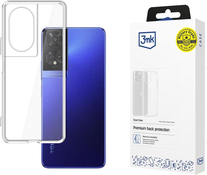 Produktbild 3MK Clear Case TCL 50 5G (Realme X50t 5G)
