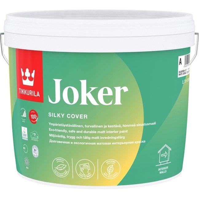 Tikkurila, Colore + Vernice per fai da te, PAINT JOKER SILK/MAT 2.7L(C) (2700 ml)