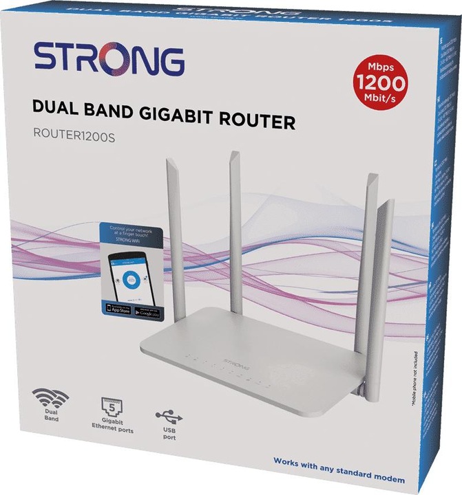 Actual product image Strong 1200S WLAN router