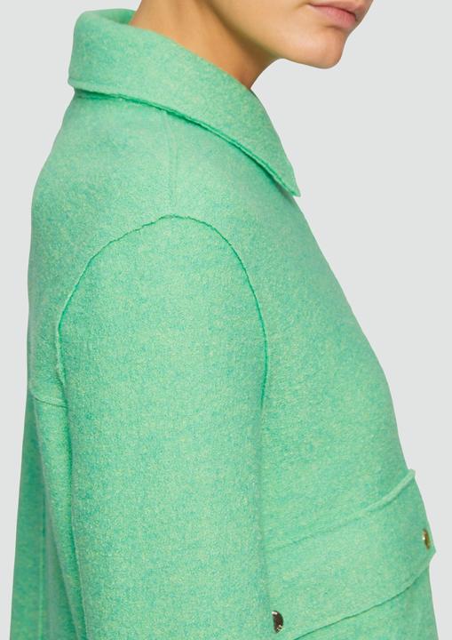 Immagine prodotto S.Oliver Outdoor-Jacke Jacke aus Wollmix im Relaxed Fit mit aufgesetzten Taschen (48)