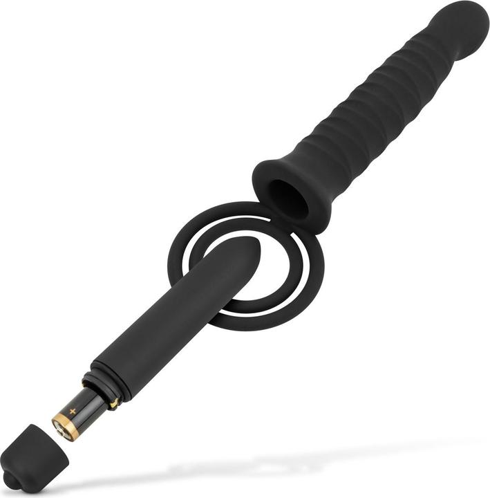 Image du produit Easytoys Men Only - Godemichet Multifonction - Noir (2.20 cm)