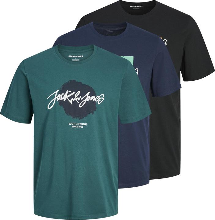 Produktbild Jack & Jones 3er-pack T-shirt T-shirt (5XL)