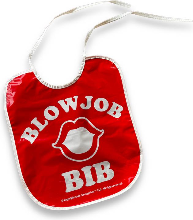 Little Genie Productions Blow Job Bib - Novelty Gag Gift