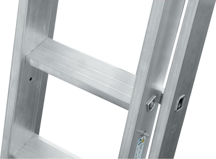 Image du produit Krause Échelle coulissante professionnelle STABILO + S, combinaison de marches et (Échelle simple, 355 cm)