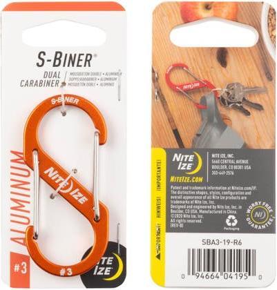 Image du produit Nite Ize S-Biner#3 Dual Aluminum