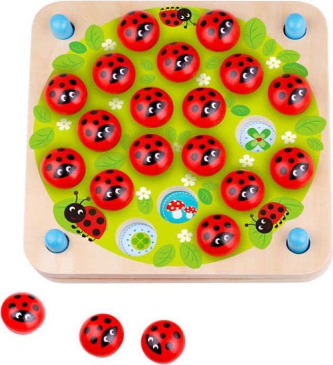 Tooky Toy Memory-Spiel Marienkäfer TY170A