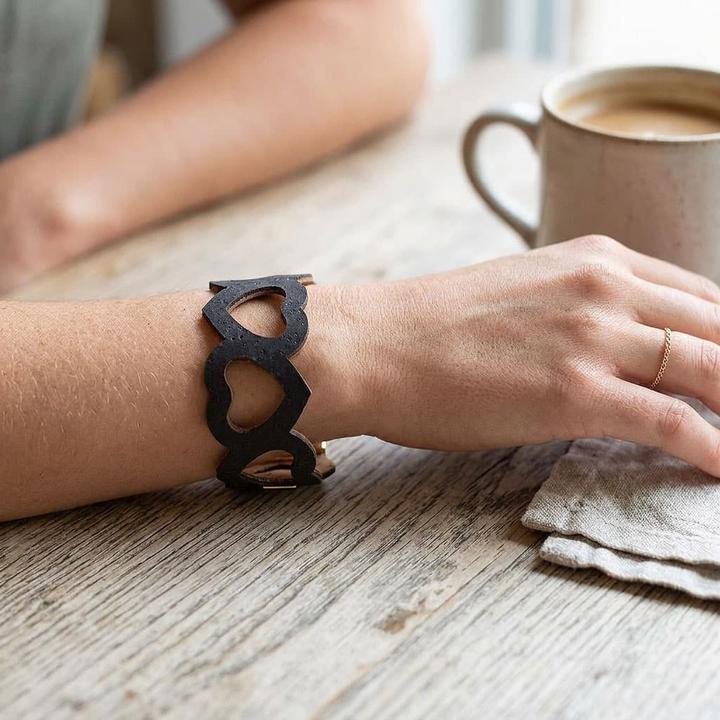 Immagine prodotto Artipel Bracciale "Big Hearty (18 cm, Sughero)