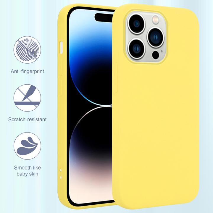 Image du produit Cadorabo Housse pour Apple iPhone 14 PRO en TPU Liquid Silicone Case Style (Apple iPhone 14 Pro)