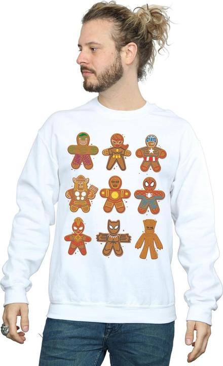 Immagine prodotto Avengers Christmas Gingerbread Felpa Uomo (XL)